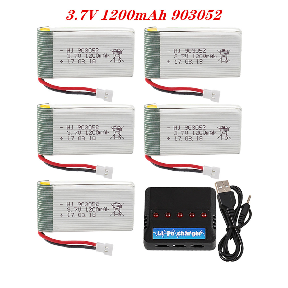 Drone Battery Charger - 3,7 V 1200mAh Lipo-Ladegerät mit Wechsel