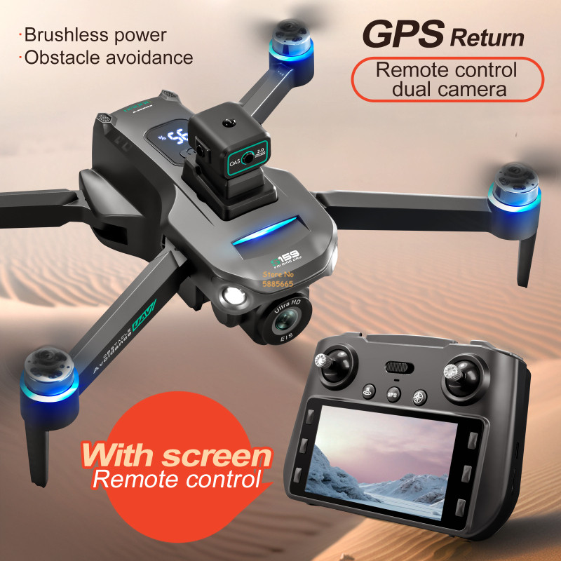 Drone Power Bank - 8K Dual Kamera 5G WIFI FPV
