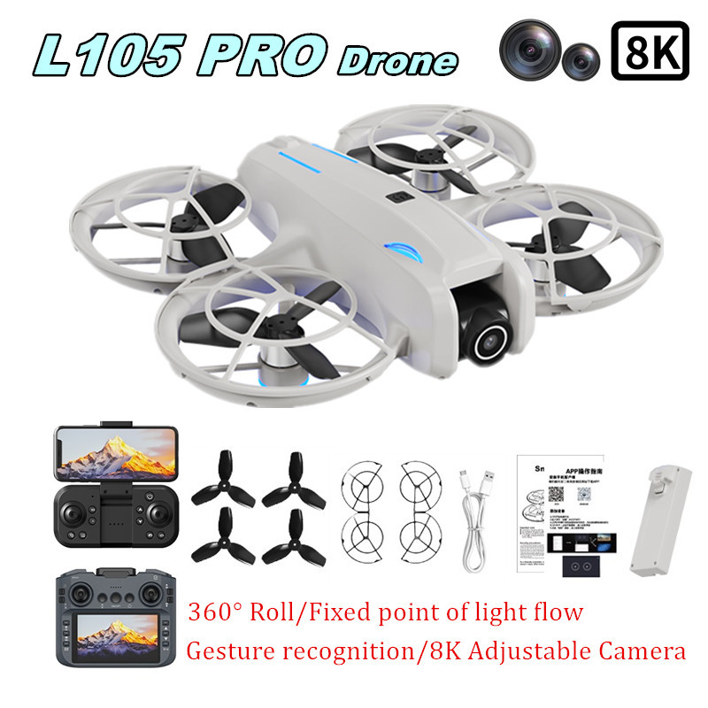 Drone Battery Adapter - L105 PRO Drohne mit 8K-Kamera, vollständiger