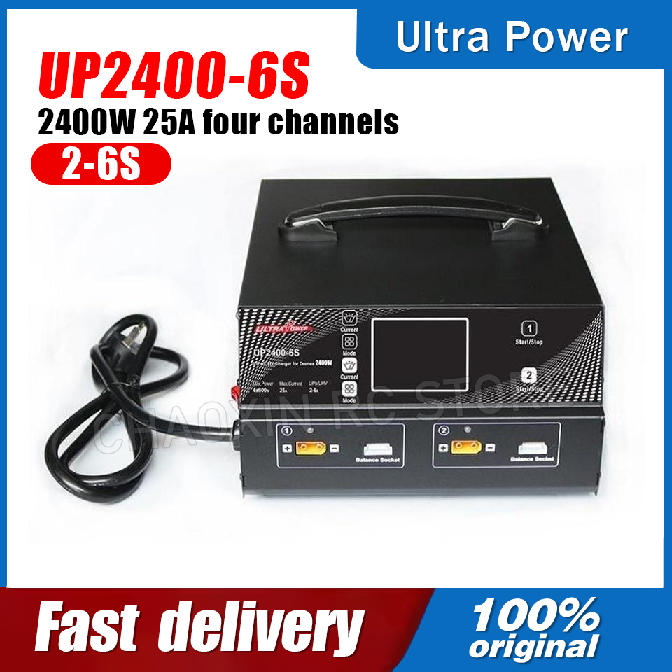 Drone Battery Charger - ULTRA POWER UP2400-6S 2400W 25A 2-6S