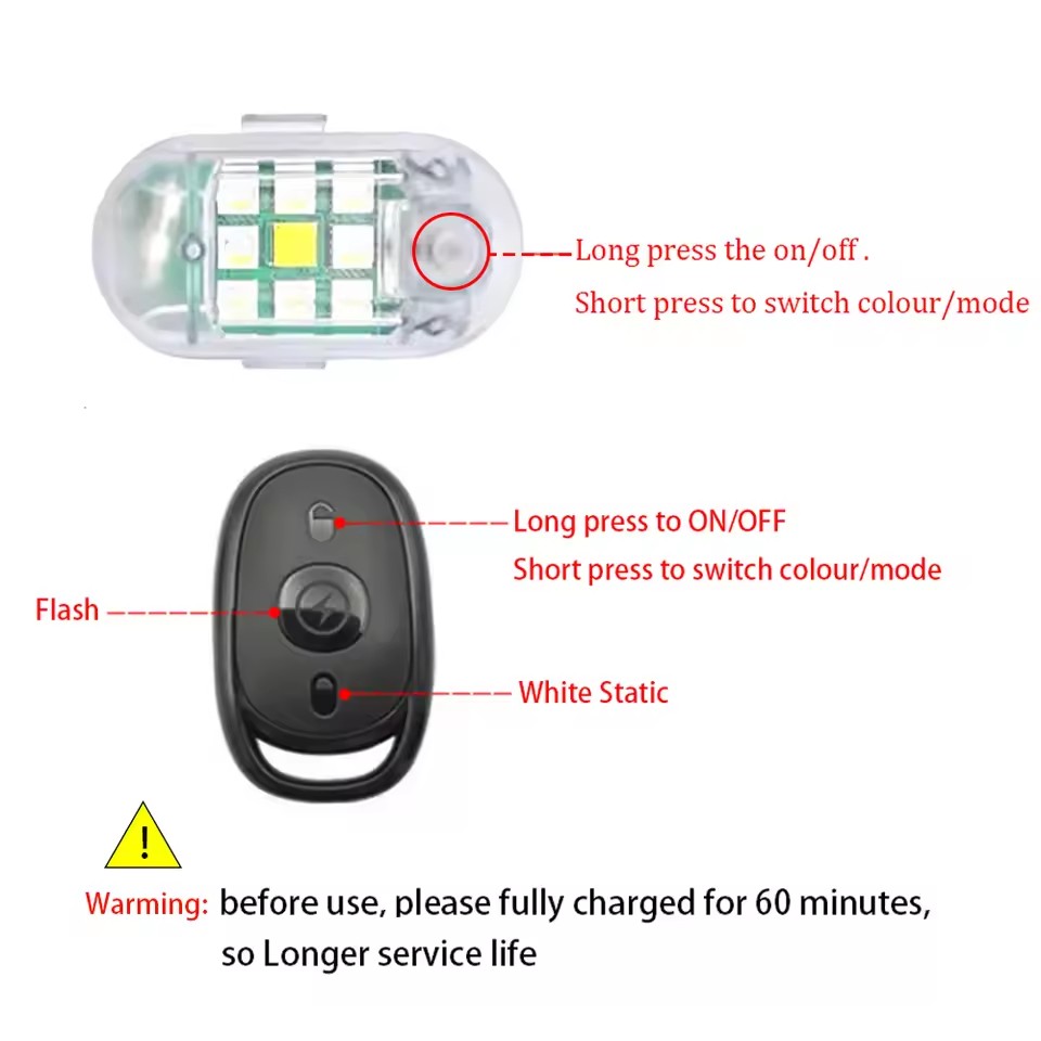 Kabellose Fernbedienung LED-Bl – Drone Strobe Light Bewertung und Preis