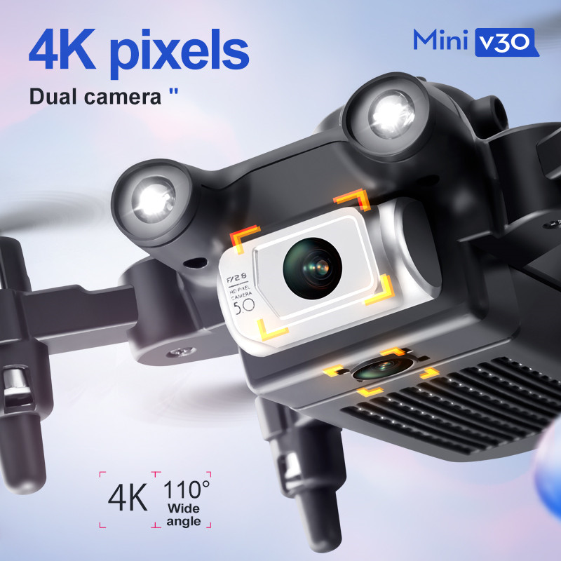 Mini V30 WiFi FPV Drohne mit 4 – Drone Remote Controller Lanyard Bewertung und Preis