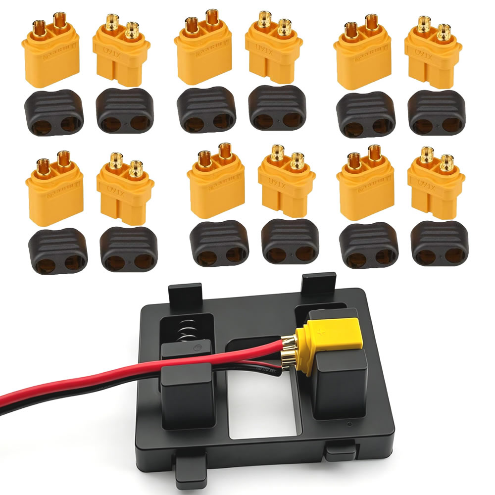 XT60-Steckverbinder mit Gehäus – Drone Battery Adapter Bewertung und Preis