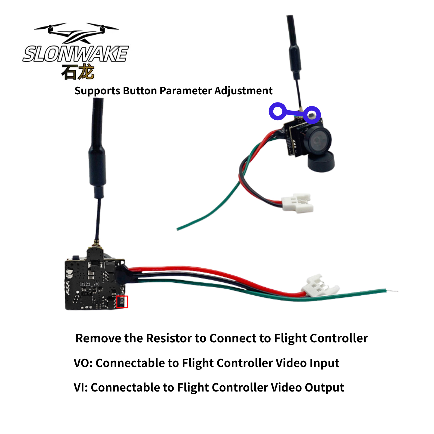 SLONWAKE 5,8G analoge Videoübe – Drone Controller Screen Bewertung und Preis