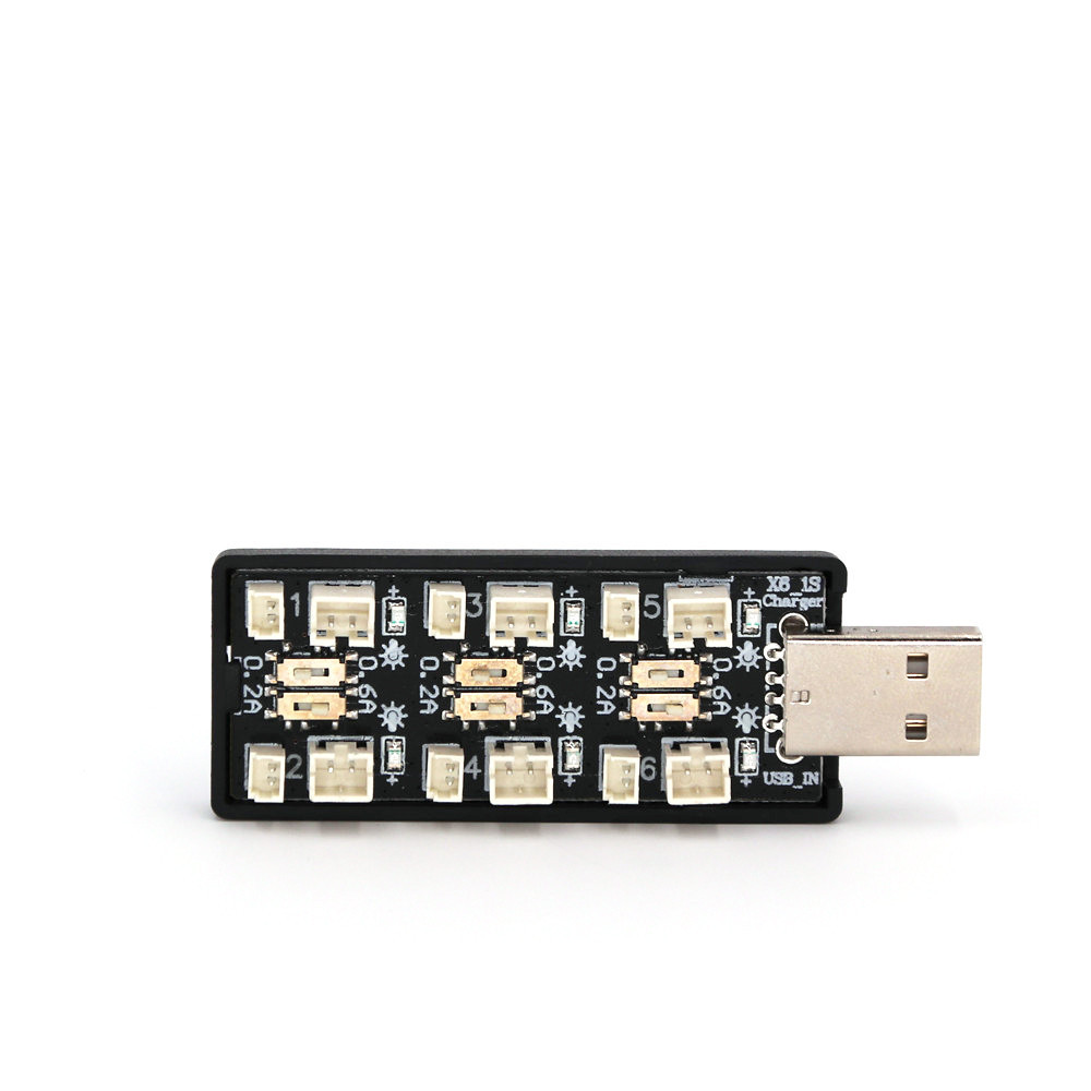 6CH USB 1S LiPo/LiHv 3,7 V/4,2 – Drone Power Bank Bewertung und Preis