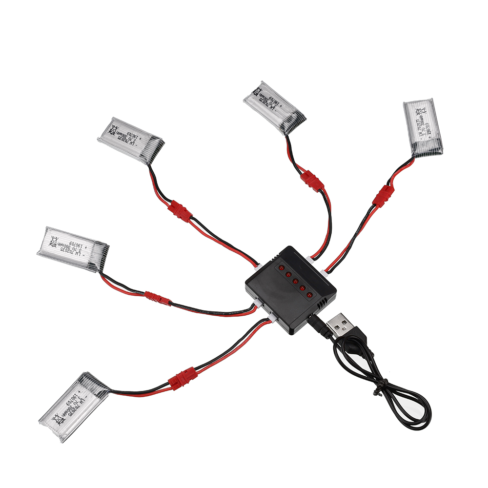 3,7 V 380mAh Lipo batterie mit – Drone Battery Charger Bewertung und Preis