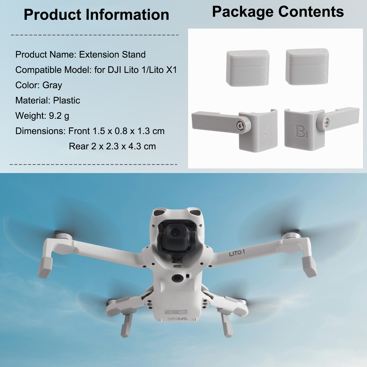 Landegestell-Verlängerung für  – Drone Landing Pad Bewertung und Preis