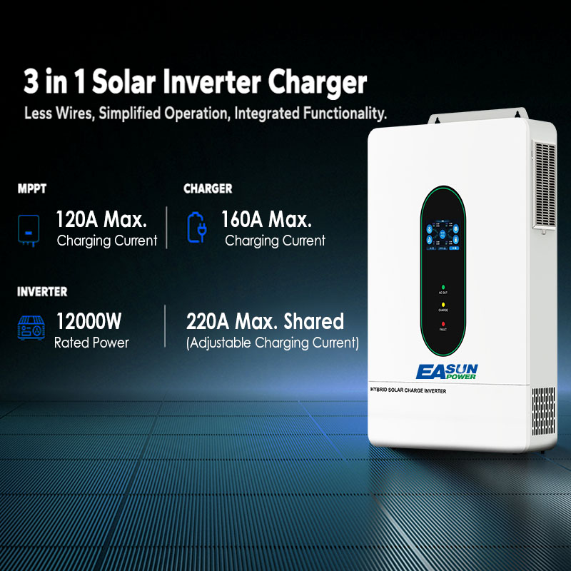 EASUN US 12KW 12000W Split-Pha – Drone Solar Charger Bewertung und Preis