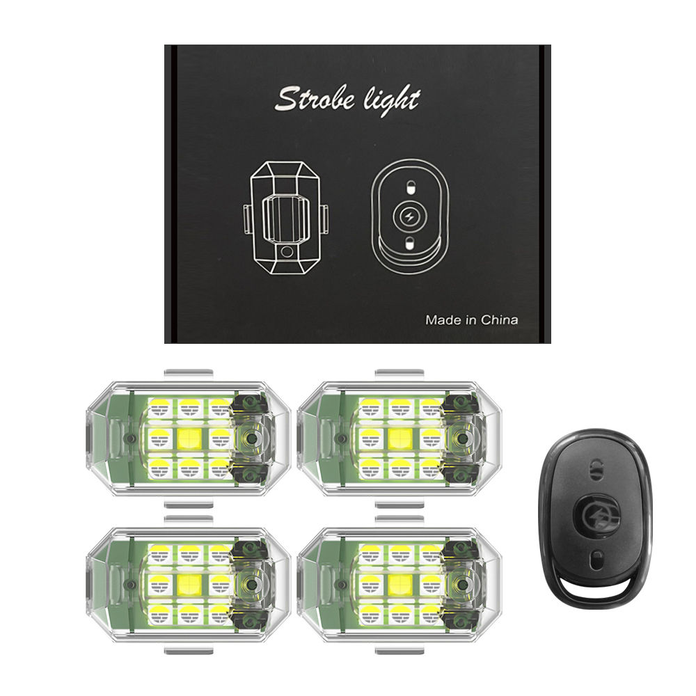 1/2/4 stücke Drahtlose LED Dro – Drone Strobe Light Bewertung und Preis
