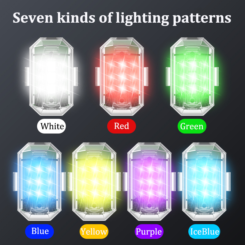 1/2/4 stücke Drahtlose LED Dro – Drone Strobe Light Bewertung und Preis